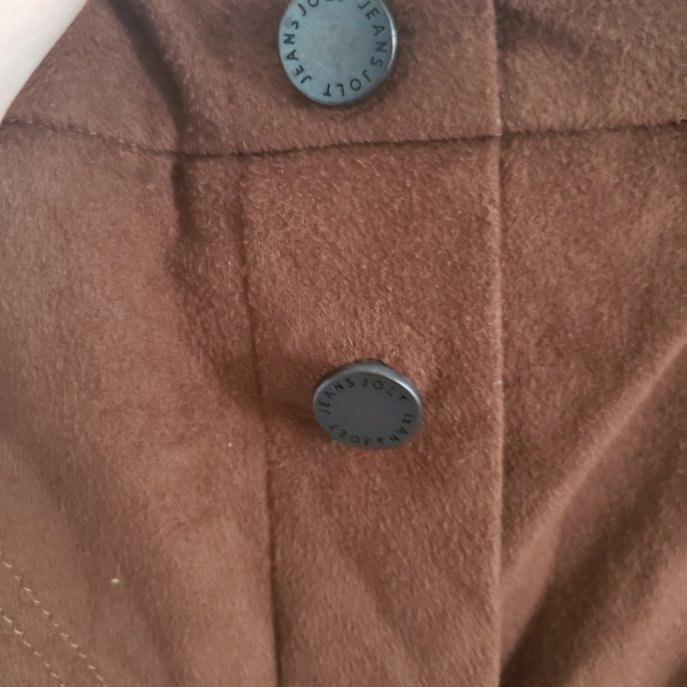 Jolt Brown Suede Mini Skirt Size 7 - Picture 7 of 9